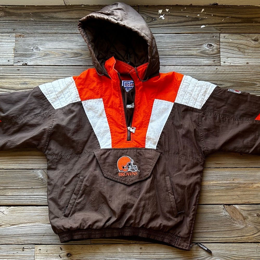 90s Vintage Cleveland Browns Starter Jacket